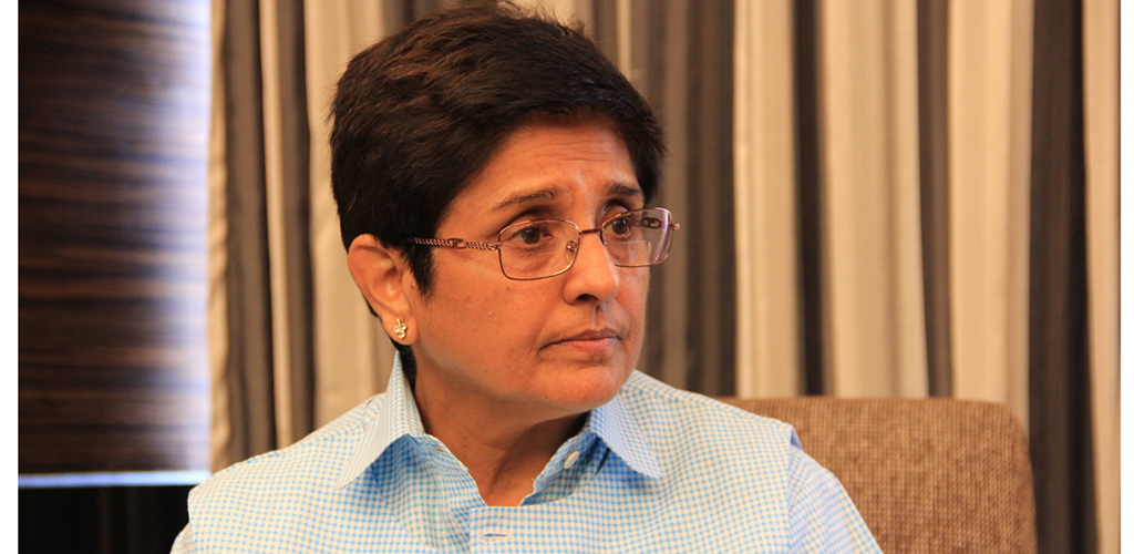 Kiran Bedi - A retired Indian Police Service officer